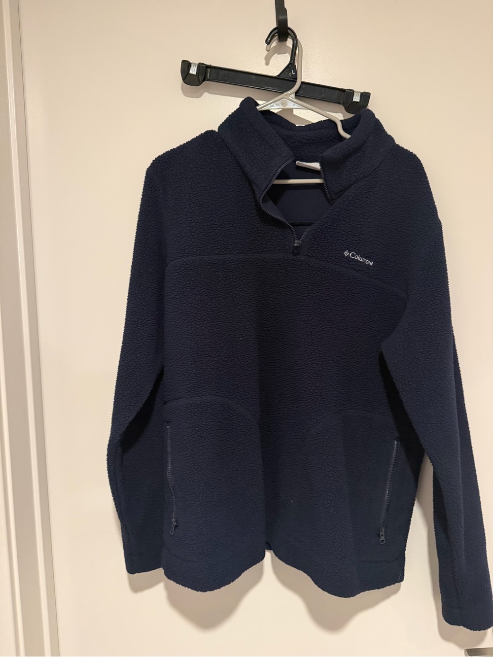 Columbia Navy Sherpa Fleece Pullover